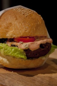Spice Cured Beef Burger www