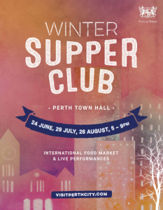 Winter Supper Club @ Perth Town Hall | Perth | Western Australia | Australia
